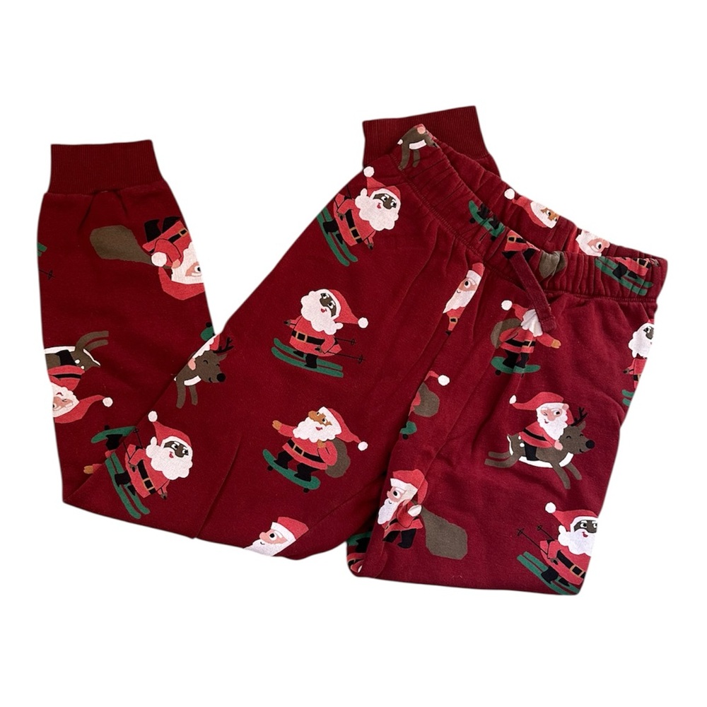 H&M Festive Red Santa Kids Joggers